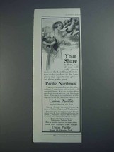 1913 Union Pacific Railroad Ad - Your Share - £14.50 GBP