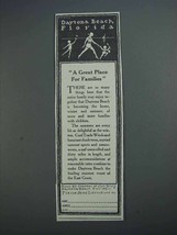 1927 Daytona Beach Florida Ad - Great Place Families - £14.78 GBP