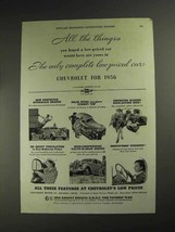 1936 Chevrolet Cars Ad - All The Things You Hoped - £14.53 GBP