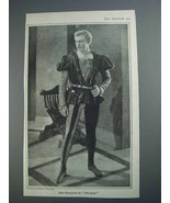 1926 John Barrymore Illustration - in Don Juan - £14.55 GBP