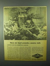 1943 Goodyear Tires Ad - These Are Hand Grenades - £14.78 GBP