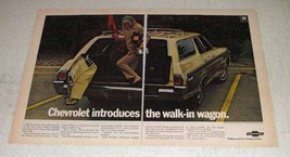 1968 Chevrolet Kingswood Estate 3-Seat Walk-in Wagon Ad - $18.49