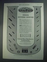 1927 USMC Ad - Stock Fitting Knives - £14.61 GBP