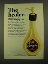 1968 Jergens Extra Dry Skin Formula Lotion Ad - Healer - $18.49