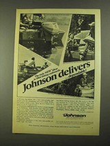 1968 Johnson Sea-Horse Outboard Ad - 1-1/2, 3, 6, 9-1/2 - $18.49