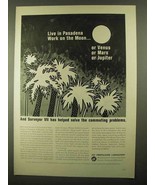 1968 Jet Propulsion Laboratory Ad - Live in Pasadena - £14.78 GBP