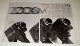 1968 Kodak Movie Camera Ad - M20, M7, M9 - $18.49