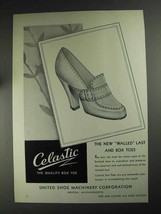 1936 USMC Celastic Box Toe Ad - Walled Last - £14.57 GBP