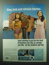 1969 American Railroads Ad - Stop, Look and Whistle - £14.78 GBP