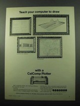 1969 Calcomp Plotter Ad - Teach Your Computer to Draw - £14.57 GBP