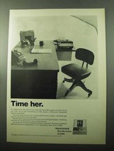 1969 Kodak Recordak Microfilm Systems Ad - Time Her - $18.49