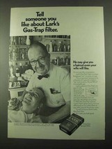 1969 Lark Cigarettes Ad - Tell Someone About Filter - £14.50 GBP