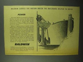 1942 Baldwin Locomotives Southwark I.P. Morris Ad - £14.54 GBP