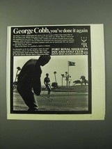 1969 Port Royal Sheraton Inn Ad - George Cobb - $18.49