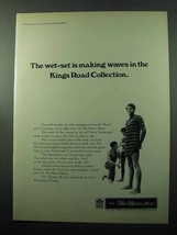 1969 Sears Swimsuits Ad - Kings Road Collection - $18.49