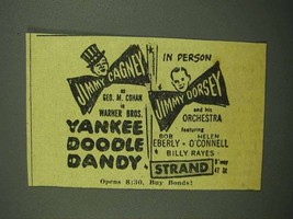 1942 Yankee Doodle Dandy Movie Ad - Jimmy Cagney - £14.55 GBP