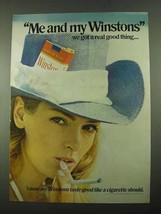 1969 Winston Cigarettes Ad - Me and My Winstons - £14.55 GBP