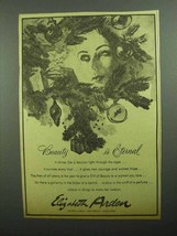 1943 Elizabeth Arden Ad - Beauty is Eternal - £14.78 GBP