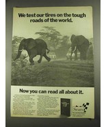 1972 Sears Tires Ad - Test on the Tough Roads - £14.54 GBP