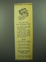 1943 Rogers Peet Clothing Ad - To Firms Who Give - £14.58 GBP