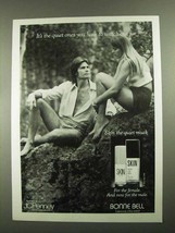 1981 Bonne Bell Skin Musk Perfume Ad - The Quiet Ones - £14.54 GBP