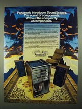 1981 Panasonic SoundScapes P-9 Stereo System Ad - $18.49