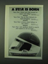 1987 Bell Helmets Ad - A Star is Born - $18.49