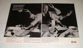 1968 AT&amp;T Telephone Ad - This Man&#39;s Plugged Into - £14.65 GBP