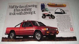 1989 Dodge Power Ram 50 Pickup Truck Ad - Fun of Owning - £14.78 GBP