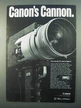 1968 Canon Super 8 Movie Camera Ad - Canon's Cannon - $18.49