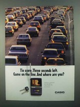 1996 Casio Pocket TV Ad - David Robinson - $18.49