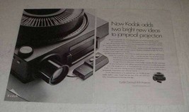 1968 Kodak Carousel 850 Projector Ad - Bright Ideas - £14.50 GBP