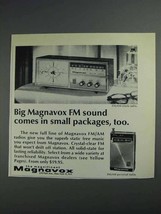 1968 Magnavox FM/AM Clock Radio and Personal Radio Ad - £14.61 GBP
