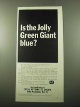 1969 Magnavox TV Ad - Is the Jolly Green Giant Blue? - £14.76 GBP