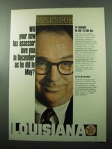 1969 Louisiana Dept. of Commerce &amp; Industry Ad - Tax - £14.42 GBP