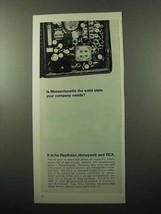 1969 Massachusetts Commerce & Development Ad - Solid - $18.49
