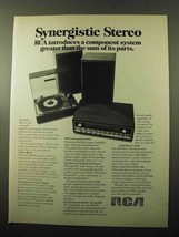 1969 RCA Ad - SS5000 Tuner, Speakers and Turntable - $18.49