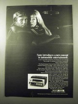 1969 Sony Model 20 Automobile Cassette-Corder Ad - $18.49