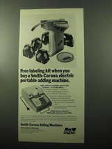1969 Smith-Corona Electric Adding Machine Ad - £14.76 GBP