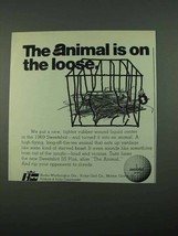 1969 Sweetshot SS Plus Golf Ball Ad - Animal On Loose - £14.48 GBP