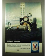 1969 Valvoline Motor Oil Ad - Proving Ground - £14.55 GBP