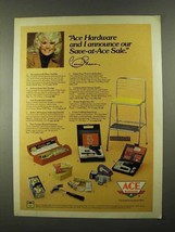 1974 Ace Hardware Save-at-Ace Sale Ad - Connie Stevens - £14.27 GBP