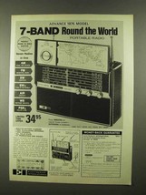 1974 Electronics International Round the World Radio Ad - £14.53 GBP