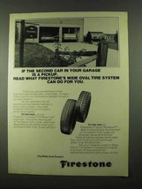 1974 Firestone Truck Tires Ad - Transport 500 Wide Oval - £14.78 GBP