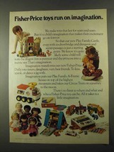 1974 Fisher-Price Toy Ad - Play Family Castle, Dolls + - £14.72 GBP