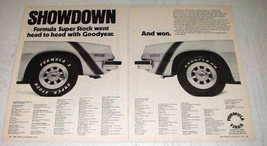 1974 Formula Super Stock Tires Ad - Showdown - $18.49