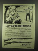 1974 Remington Model 552 and Model 572 BDL Rifles Ad - £14.62 GBP