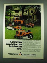 1975 Allis-Chalmers Lawn and Garden Equipment Ad - £14.73 GBP