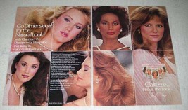 1981 2-page Clairol Clairesse Haircolor Ad - Cheryl Tiegs - £14.50 GBP