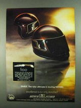 1981 Arthur Fulmer Eagle Touring Motorcycle Helmet Ad - $18.49